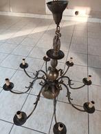 vlaamse koperen luster, Ophalen, Gebruikt, Metaal, Vlaams koperen luster