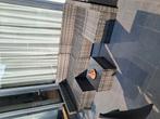 Loungeset met opbergkast en kussens, Tuin en Terras, Ophalen, Zo goed als nieuw, Loungeset