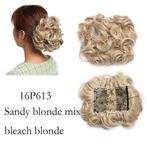 Chignon postiche blonde grandes boucles épaisses chouchou, Bijoux, Sacs & Beauté, Perruque ou Extension de cheveux, Enlèvement ou Envoi