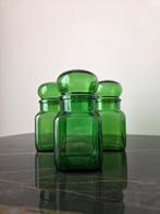 Glazen apothekerspot 4 stuks, Antiek en Kunst, Ophalen of Verzenden