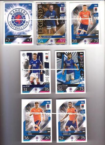 Topps Match Attax/Glasgow Rangers/13 cartes/22 - 23