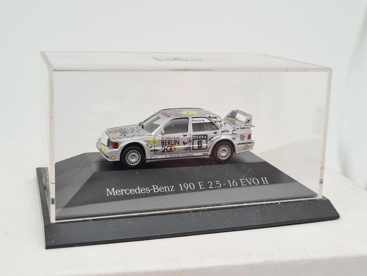 Mercedes 19E EVO II DTM - Herpa 1/87, Hobby en Vrije tijd, Modelauto's | 1:87, Zo goed als nieuw, Auto, Herpa, Verzenden