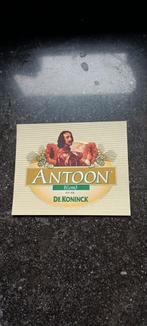 Oud bieretiket Antoon br de Koninck antwerpen, Collections, Marques de bière, Comme neuf, Enlèvement ou Envoi, De Koninck