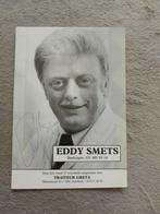 Fotokaart met handtekening Eddy Smets, Ophalen of Verzenden