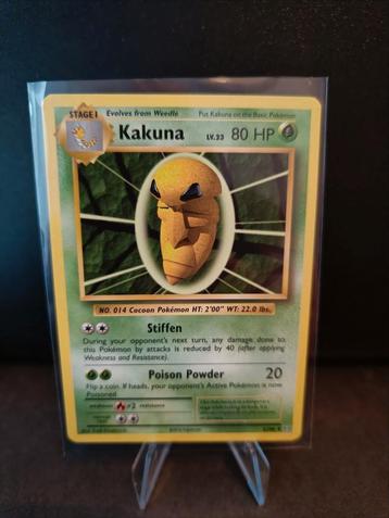 kakuna Van Pokémon evolutions 2016 beschikbaar voor biedingen