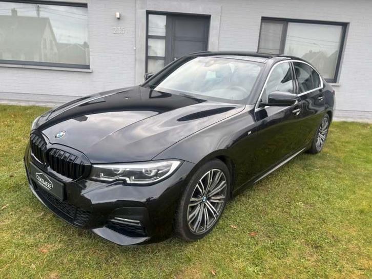 BMW 320iA M-Sport Leder/LED/LiveCockpitPro/SurroundVieuw/USB, Auto's, BMW, Bedrijf, Te koop, 3 Reeks, 360° camera, ABS, Achteruitrijcamera