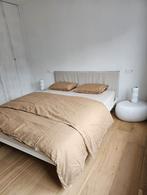 Bed 160x200 Ikea Kleppstad, 160 cm, Ophalen of Verzenden, Metaal, Wit