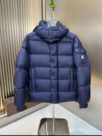 Moncler jas Blauw Large new collectie, Ophalen, Maat 52/54 (L), Moncler, Blauw