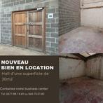 Hangar à louer 150€ htva, Immo
