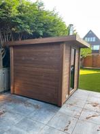 Thermowood buitensauna 200x200 inclusief saunakachel. Sauna, Ophalen of Verzenden