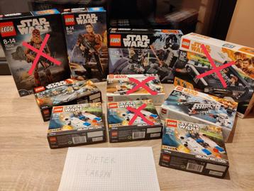 Lego Star Wars sealed sets