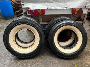 4 whitewall banden beschikbaar voor biedingen