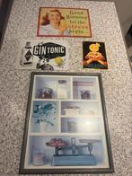 4 décorations murales, Enlèvement ou Envoi, Comme neuf