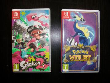 Splatoon 2 + Pokémon Violet beschikbaar voor biedingen