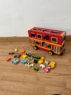 Houten bus met dieren, Kinderen en Baby's, Ophalen, Gebruikt