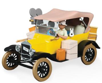 Tintin La Ford T "Tintin au Congo" 1/12, Enlèvement, Tintin, Neuf, Statue ou Figurine