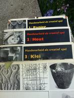 4 boeken uit de reeks "Handenarbeid als creatief spel!, Boeken, Zo goed als nieuw, Ophalen, Overige onderwerpen