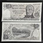 Argentine - 50 pesos 1976 - P 301a - UNC - 0047, Envoi, Billets en vrac
