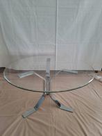 Table basse space age, Enlèvement, Rond, Verre