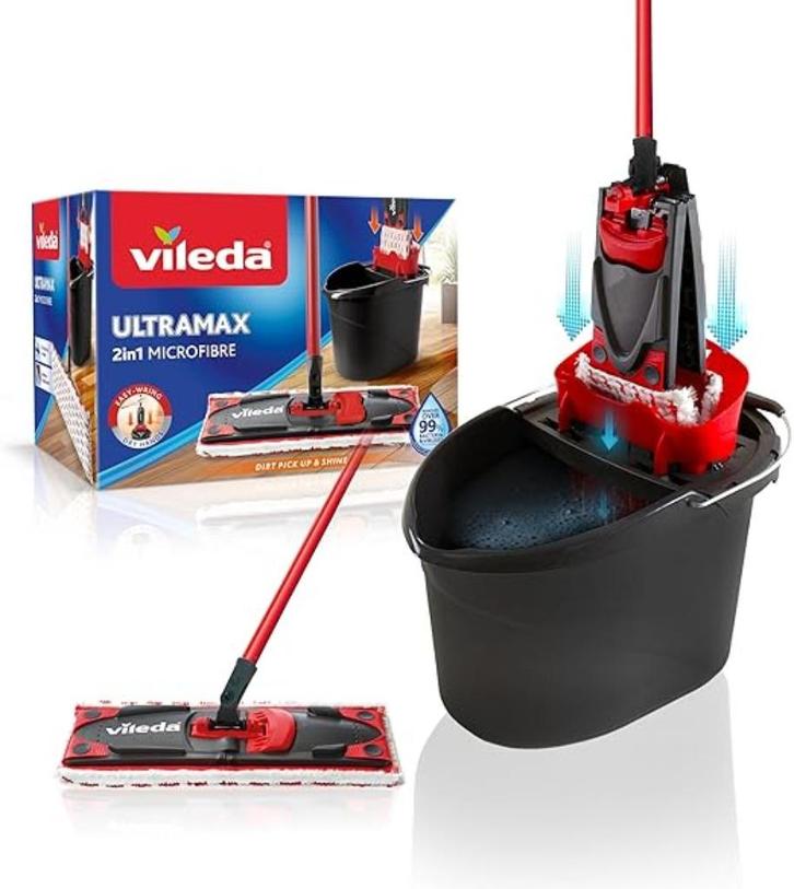Vileda Kit | mop set met dweil | Nieuw, Huis en Inrichting, Schoonmaakartikelen, Overige typen, Verzenden