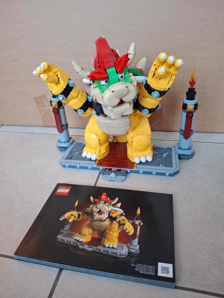 Lego set nummer 71411 Super Mario The Mighty Bowser, Kinderen en Baby's, Speelgoed | Duplo en Lego, Zo goed als nieuw, Lego, Ophalen
