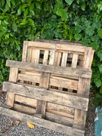 Gratis/ Houten paletten 100x100cm- Europalet, Doe-het-zelf en Bouw, Hout en Planken, Ophalen, Gebruikt