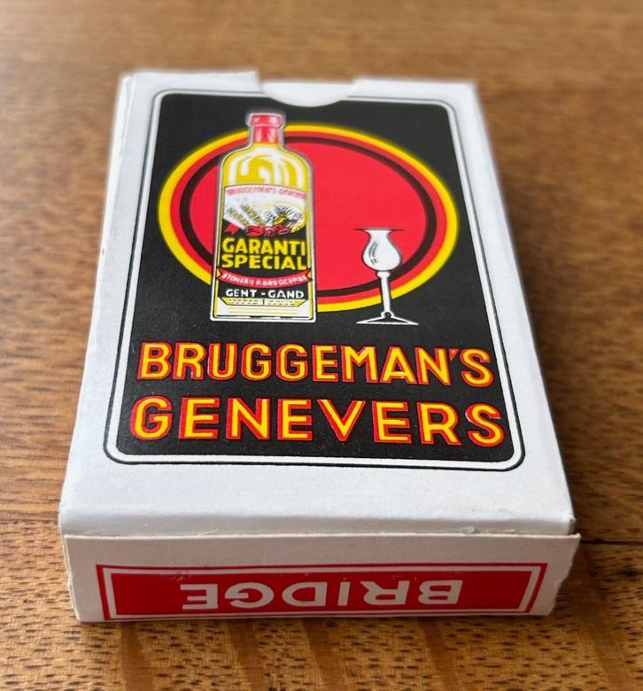 Speelkaarten Bruggeman genever, Gent, Verzamelen, Speelkaarten, Jokers en Kwartetten, Zo goed als nieuw, Speelkaart(en), Ophalen of Verzenden