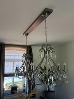 Moderne RVS Kroonluchters, Ophalen, Gebruikt, Glas, Modern / Klassiek