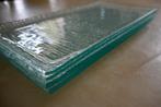 6 assiettes rectangulaires en verre, Ophalen, Nieuw, Glas, Bord(en)