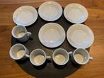 Nieuw 5 kopjes tassen met schoteltje Porcelein, Huis en Inrichting, Keuken | Servies, Nieuw, Ophalen of Verzenden, Overige stijlen
