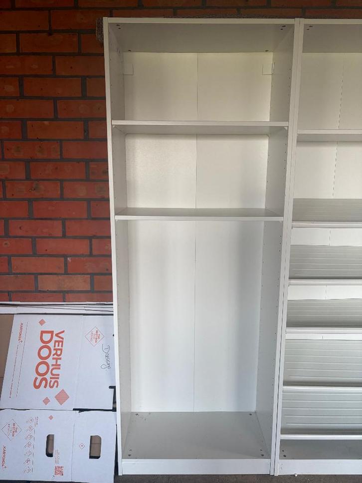 Ikea PAX kast 201x75x35 incl 2 schabben, Huis en Inrichting, Kasten | Kleerkasten, Gebruikt, 200 cm of meer, 100 tot 150 cm, 25 tot 50 cm