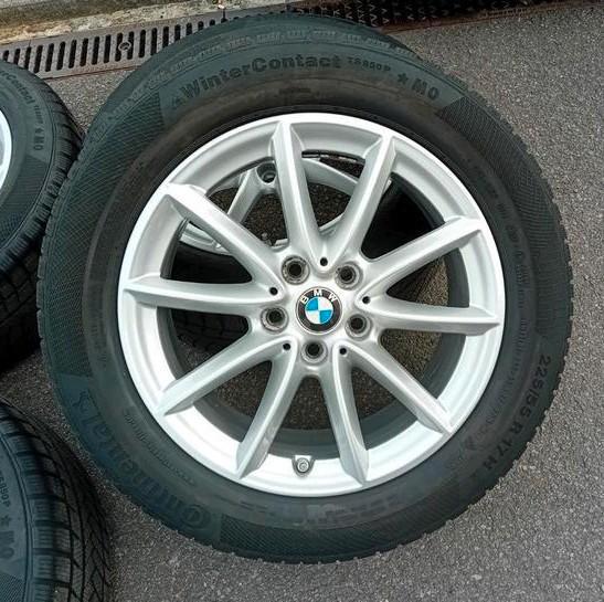 Winterbanden velgen BMW X1 F48 X2 Wint 17inch TPMS 5x112 7mm, Autos : Pièces & Accessoires, Commande, BMW, Utilisé, Enlèvement