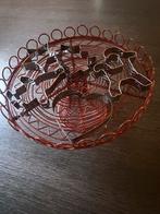 Kerst bakvormfiguurtjes + dresseerschaal, Diversen, Ophalen