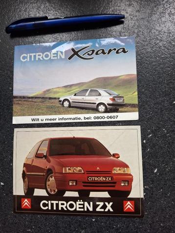Autocollants anciens de la marque de voiture Citroën Xsara -, Enlèvement ou Envoi, Comme neuf, Voiture ou Moto