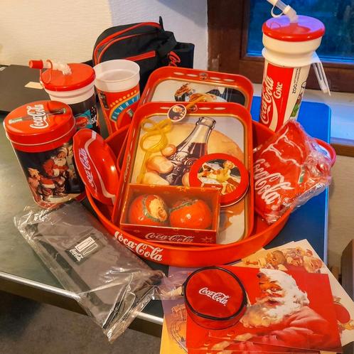 Lot/ensembe d'objets publicitaires Coca-Cola - Année 90, Verzamelen, Merken en Reclamevoorwerpen, Zo goed als nieuw, Overige typen