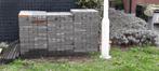 Betonklinkers 30x20x6 antraciet, Ophalen, Gebruikt, Klinkers, 10 m² of meer