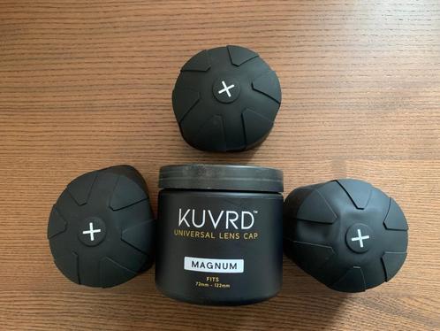 Universele Lens cap – KUVRD - MAGNUM, Audio, Tv en Foto, Foto | Lenzen en Objectieven, Zo goed als nieuw, Accessoires, Ophalen of Verzenden