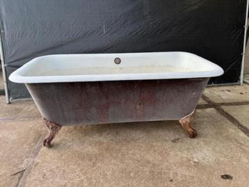 2281. Antieke badkuip / gietijzer / brocante beschikbaar voor biedingen