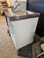 te koop spoelbakkast met frigo, Elektronische apparatuur, Koelkasten en IJskasten, Ophalen, Zo goed als nieuw