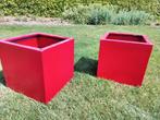 Bloembakken, Tuin en Terras, Ophalen, Gebruikt, Minder dan 60 cm, Vierkant