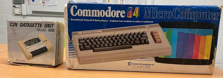 Commodore 64 complet + Datasette C2N + Lecteur 1541, Computers en Software, Vintage Computers, Ophalen