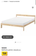 Bedframe + Lattenbodem NIEUW, Huis en Inrichting, Ophalen of Verzenden, Zo goed als nieuw