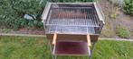 Houtskool barbeque in inox, Ophalen, Zo goed als nieuw