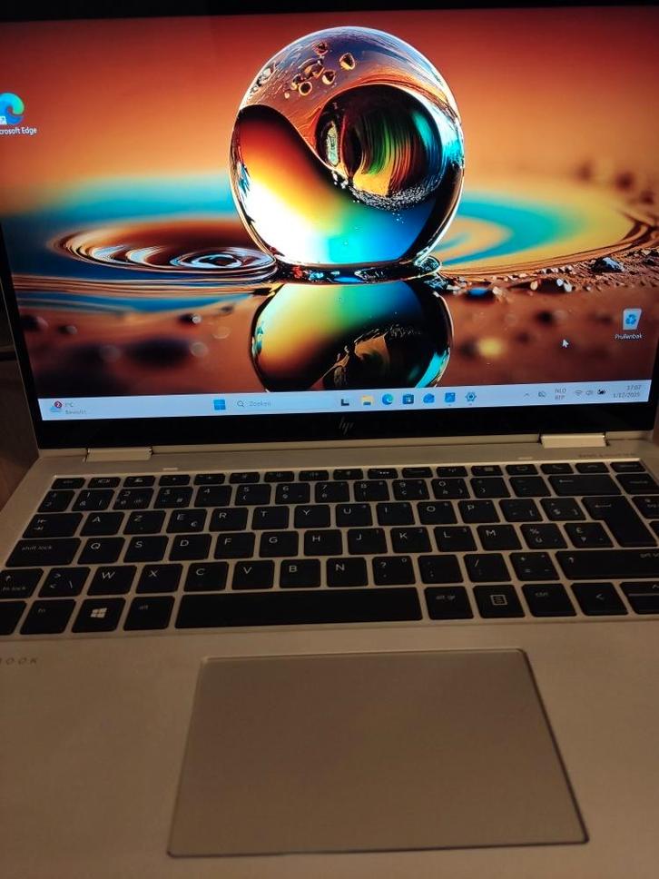 HP EliteBook x360 1040 G6, Computers en Software, Windows Laptops, Gebruikt, 13 inch, SSD, Minder dan 2 Ghz, 8 GB, Azerty, Met touchscreen