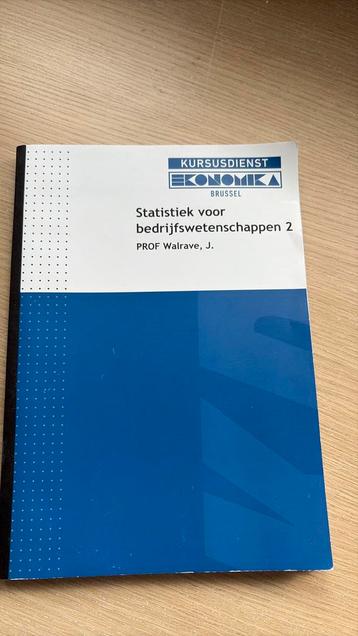 Statistiek voor bedrijfswetenschap, 2, Enlèvement, Comme neuf