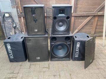 Ecler professionele speakerset beschikbaar voor biedingen