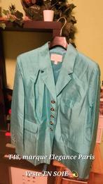 Veste en soie Elegance Paris Taille 48, Vêtements | Femmes, Comme neuf, Vert, Elegance Paris, Veste ou Manteau