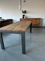 Hender en hazel buffetkast en tafel, Huis en Inrichting, Tafels | Eettafels, Ophalen, 150 tot 200 cm, Zo goed als nieuw, Vijf personen of meer