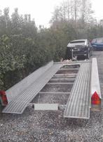 Flatbed aanhangwagen voor auto's van 2800 kg, Auto diversen, Aanhangers en Bagagewagens, Gebruikt