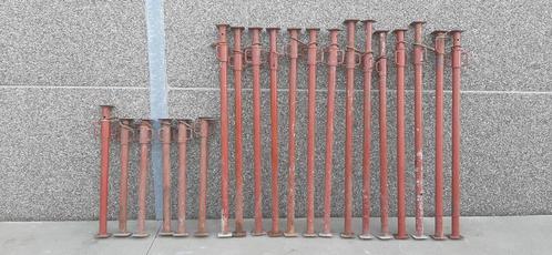 14 ETANCONS 1M70/2M90 + 6 ETAIS 1M/1M75, Doe-het-zelf en Bouw, Metalen, Gebruikt, IJzer, Ophalen